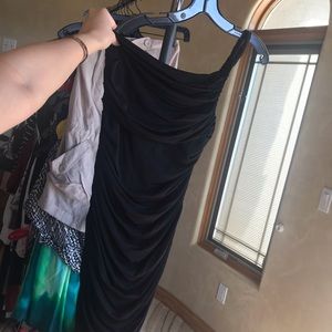 BCBG One Shoulder Dress